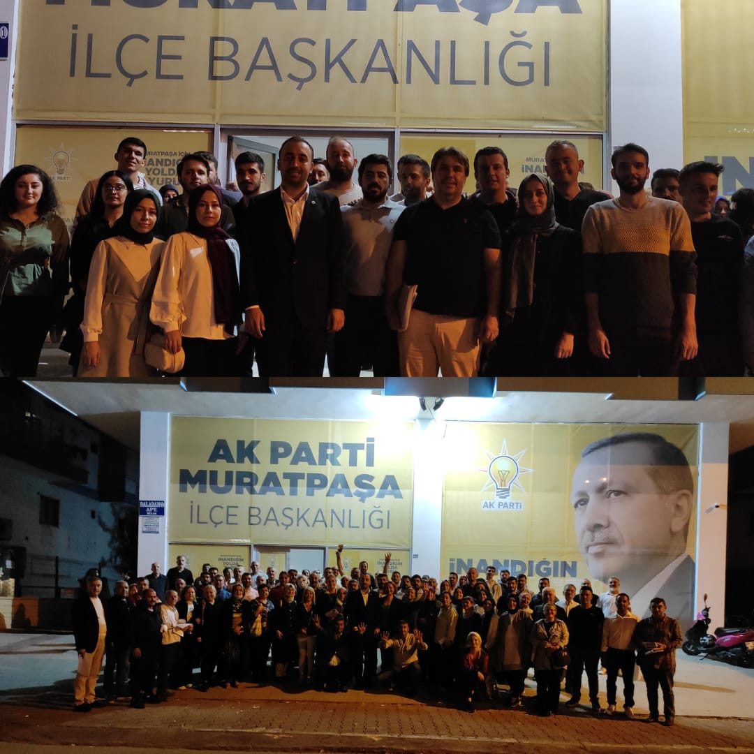 Ilçe Başkanımız Osman Ülker'in ve tüm Muratpaşa teşkilatlarımızın katılımıyla toplantımızı gerçekleştirdik. 
Allah muvaffak eylesin
#hedef2023

<a href="/ethemtas/">Av. İbrahim Ethem TAŞ 🇹🇷</a> 
<a href="/alibayramdogan/">Av. Ali Bayram DOĞAN 🇹🇷</a> 
@osmanulker07 
<a href="/Batushn07/">Batuhan Şahin</a> 
<a href="/AkgencAntalya/">AK Gençlik Antalya</a>