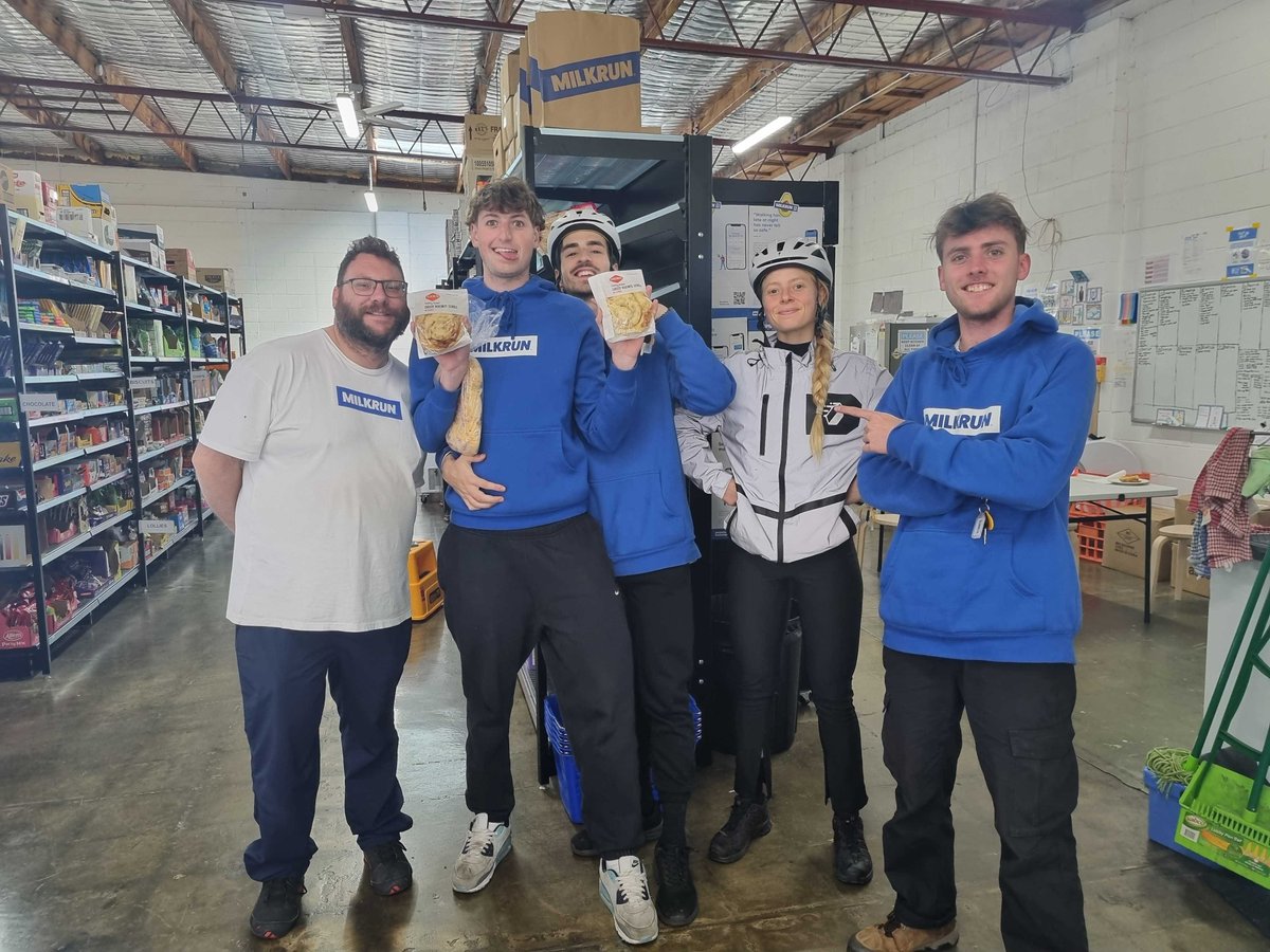 Big ups to Rider Liam who joined the 1K Club this week. Liam doesn't have a sweet tooth so naturally we celebrated with <a href="/Vegemite/">Vegemite</a> scrolls. Congrats legend! #legendairy #MILKRUN #vegemite #ebikes