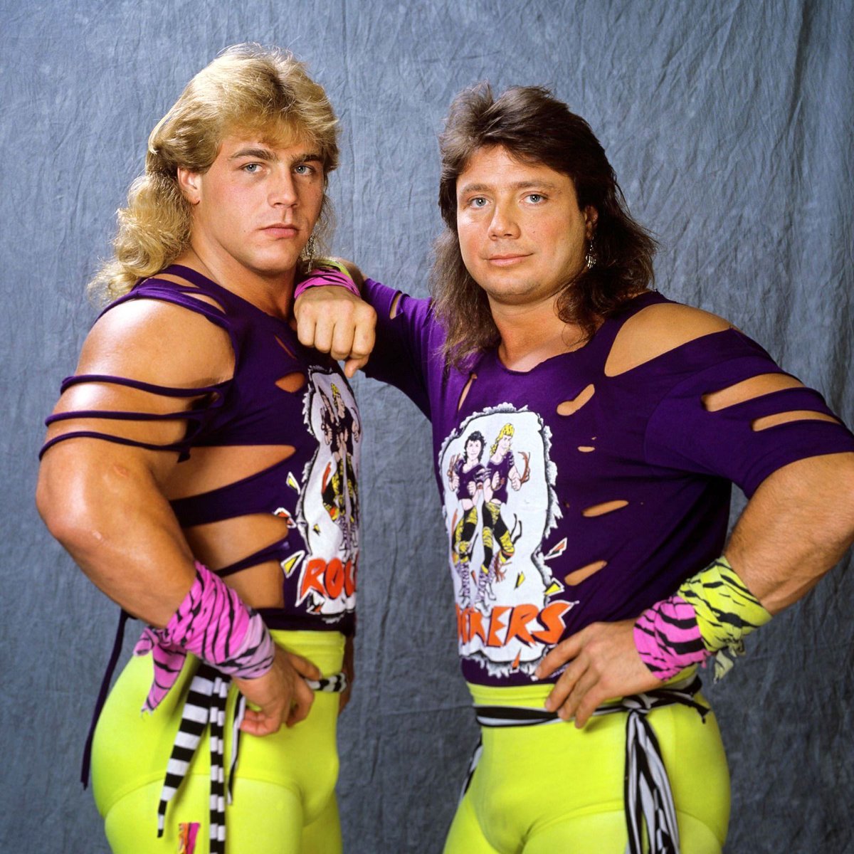 WWF Wrestling on Twitter "Tag Team Tuesday! The Rockers Marty & Shawn Michaels. WWF