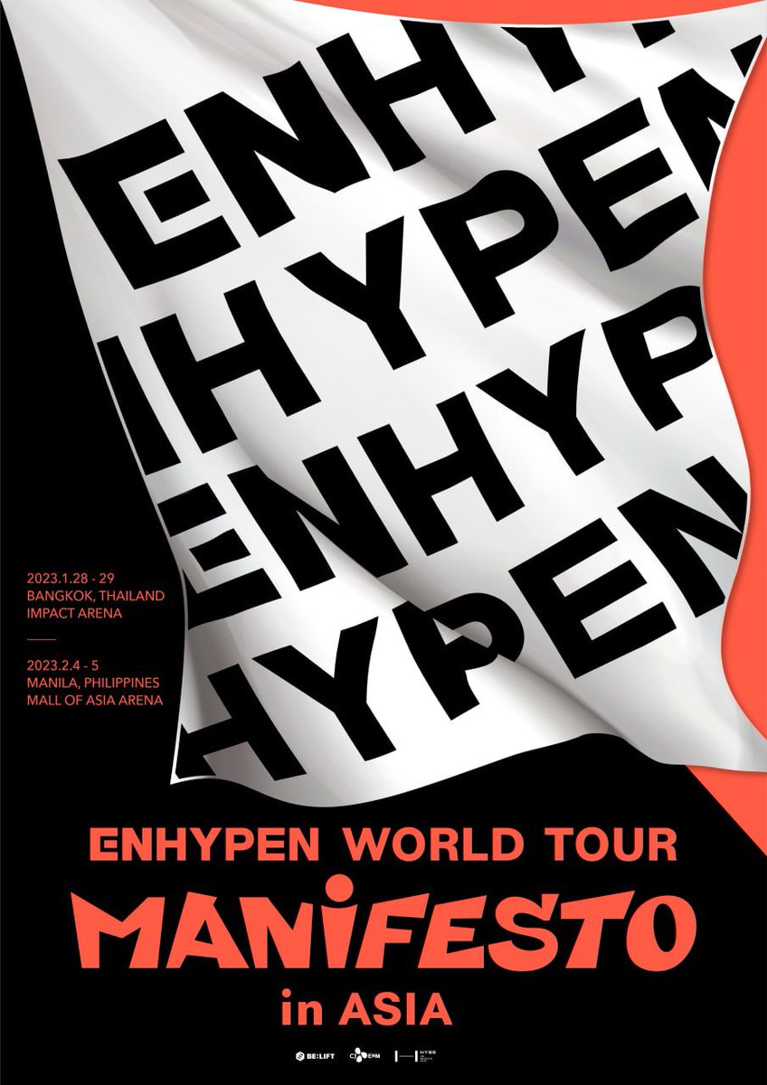 February 4-5, 2023 will never be the same again! Manila ENGENE, are you ready? Keep your eyes glued on PULP Live World on Facebook, Twitter, and Instagram and on our website pulp.ph for updates. #엔하이픈 #ENHYPEN #EN_WORLDTOUR_MANIFESTO #MANIFESTO_IN_MANILA