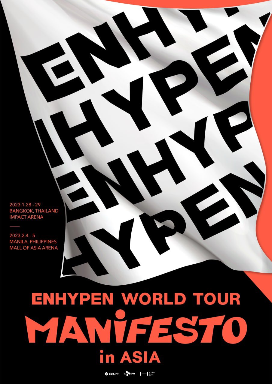 ENHYPEN ASIAN TOUR POSTER