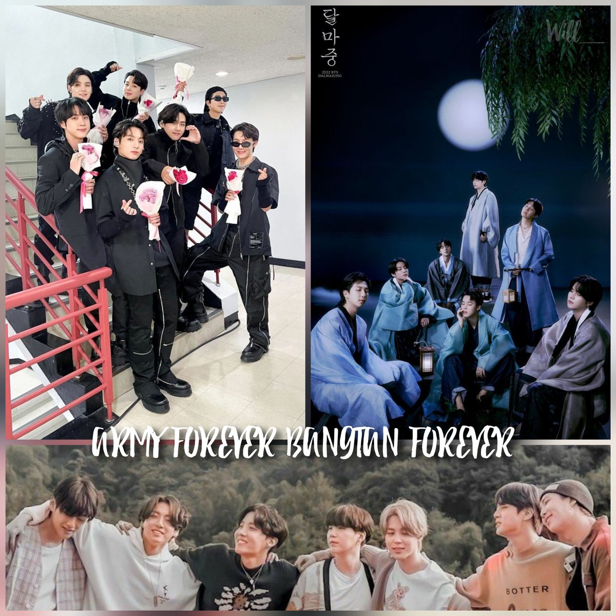 Willxyou's tweet photo. Something can happens directly without any preparation, maybe it seems hard now, but life goes on. We will always waiting for you, please be healthy and always happy💜
Wishing all the best for you guys
💜2025💜

@BTS_twt 
#btsmilitary #WeWillWaitForYouBTS https://t.co/enkkdhpnJZ