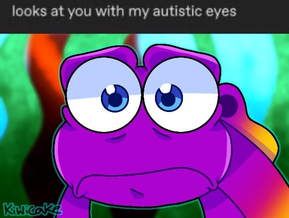 KiwiCake64's tweet photo. Autistic eyes and stance
#FindingNemo #PixarFindingNemo https://t.co/eU0MY4XhjT