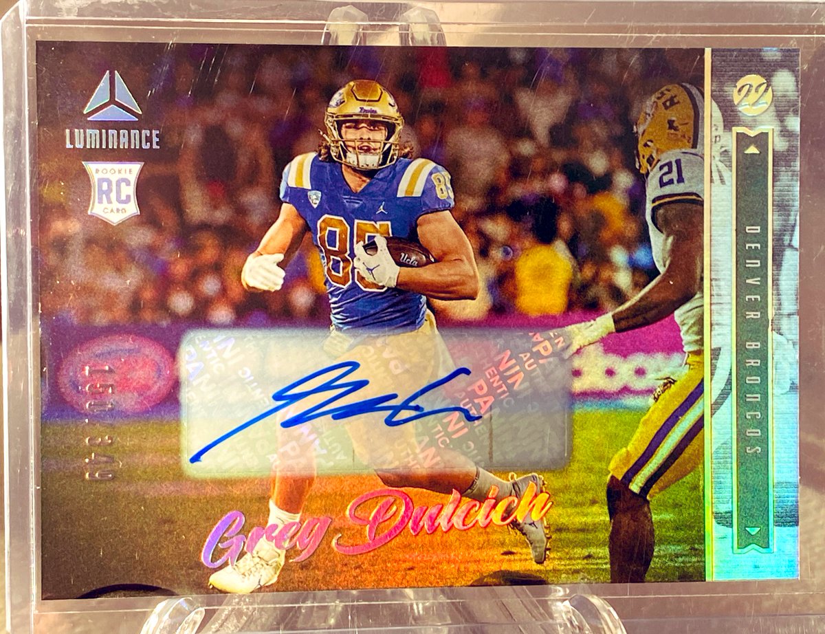 AGaggleOfKids's tweet photo. Congrats on your 1sr touchdown, Greg Dulcich!

#Broncos #GregDulcich #UCLA #Denver https://t.co/esT7TBqjxf