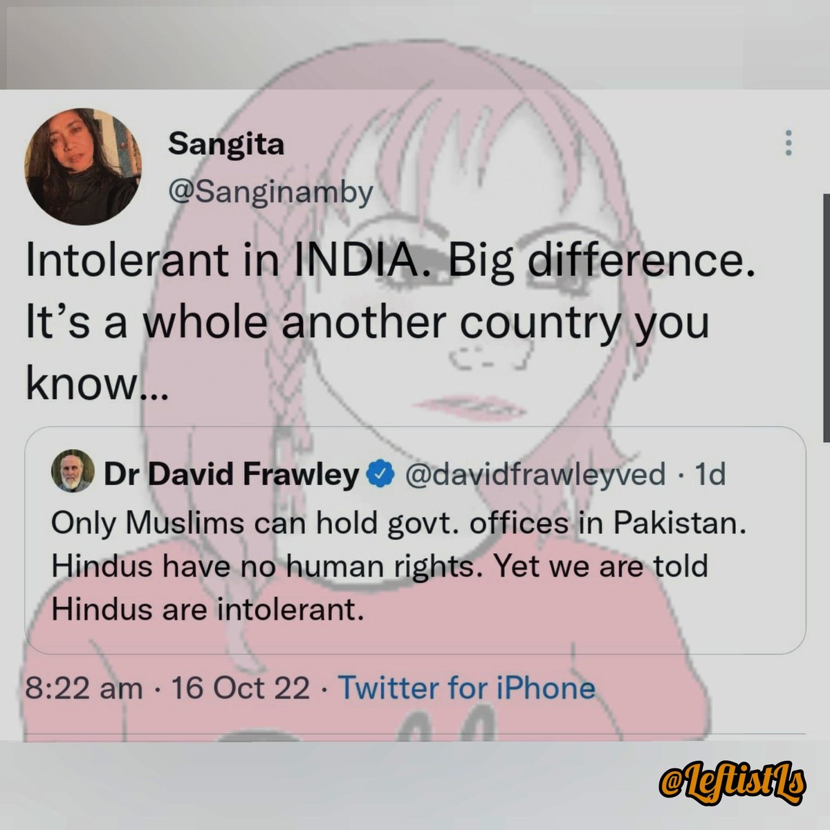 Indian Leftists Posting Their Ls Online on Twitter