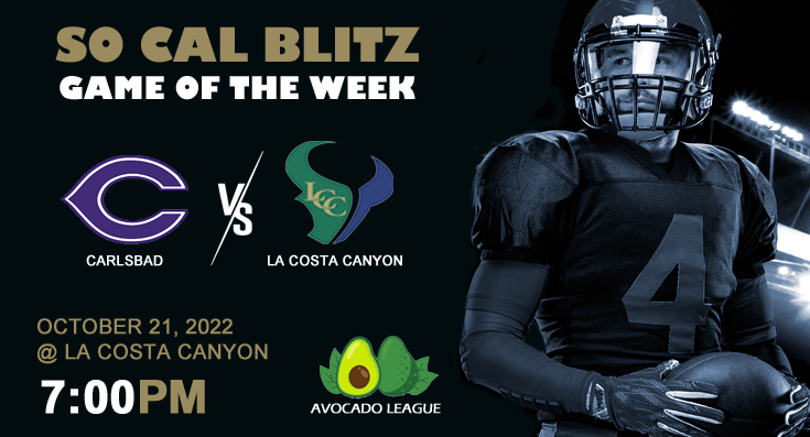 Week 9 GotW <a href="/Cbad_Football/">Carlsbad HS Football</a> <a href="/MAVFBALL/">Maverick Football</a>