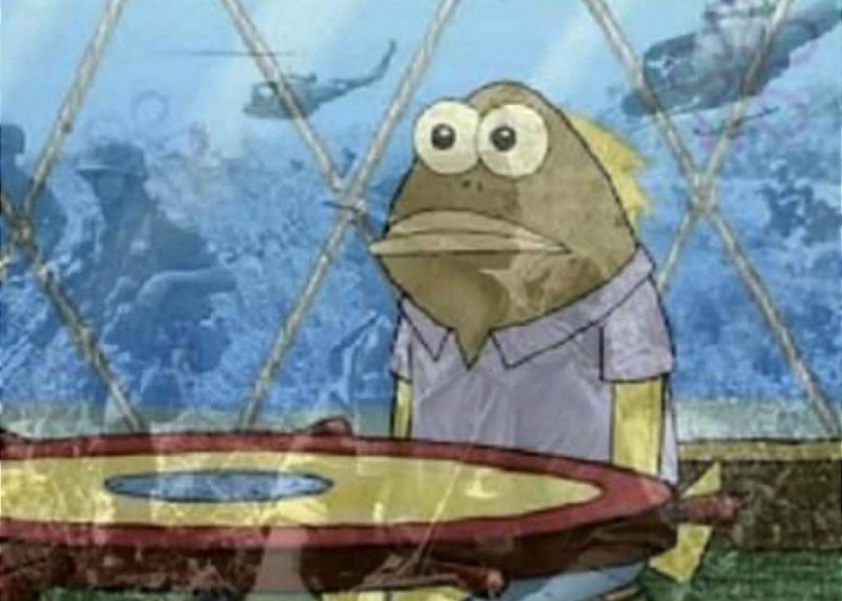 BushLeague101's tweet photo. cleveland fans watching the tarp get put on during an elimination game https://t.co/bfPadXrxEu