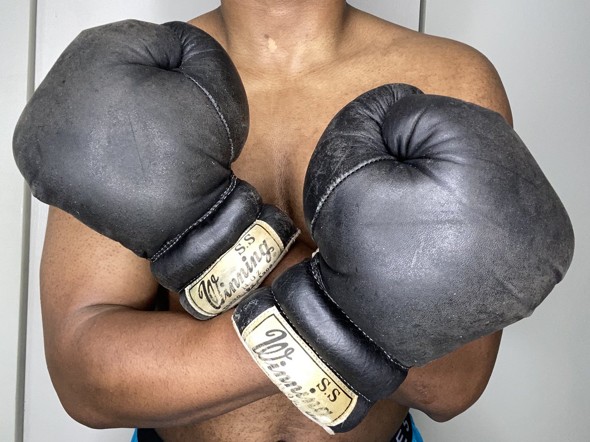theegloveguy's tweet photo. Winning PT-1300s!! ๐ฑ just, wow. I never thought Iโd run into gloves like these. So happy to clean them! And now I canโt stop staring at them ๐คค
#boxing #gloves #boxinggloves #winning #winningboxing #black
#vintage #retro #oldschool #leather #laceup #doublecuff #japan
#japanese https://t.co/EwEsuOX1CC