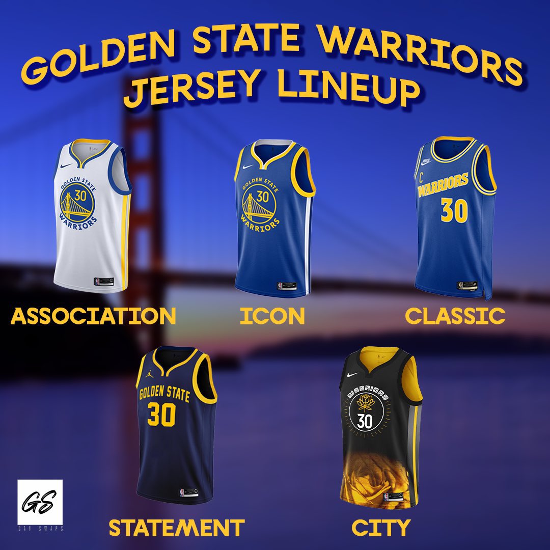 golden state warriors jersey 2022
