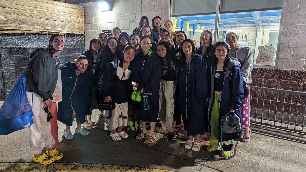 PobSwimDive's tweet photo. Big win against Oceanside today to secure our season record of 5-2!!! 

So proud of what these ladies achieved during our main season. Next step- divisions!!
🦅🦅🦅 https://t.co/4Uh2IDxtwp