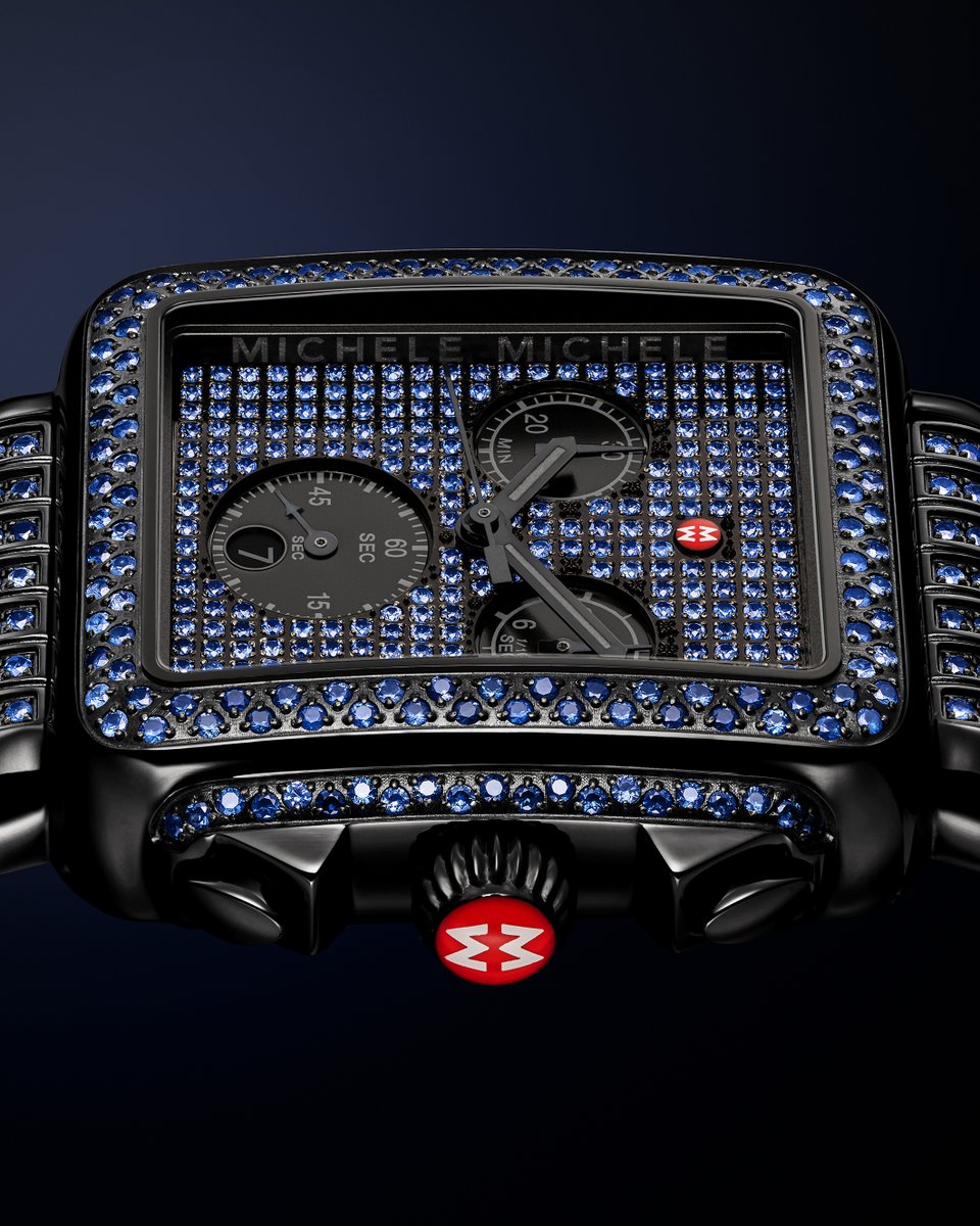 Deep as the Sea. The stunning Limited Edition Deco Sapphire Pavé Noir features 2.69 carats of dazzling sapphires hand set on a striking noir plating. 

Tap: bit.ly/3CJ5ck3 to shop one of the 50 pieces made.