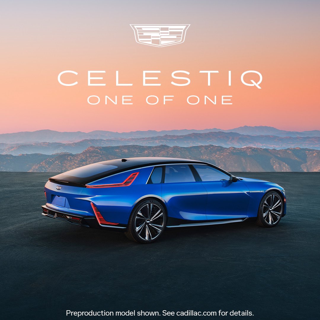 Introducing the Cadillac CELESTIQ. Bespoke luxury at its most transcendent. #CELESTIQ #BeIconic