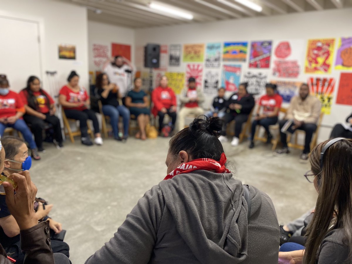 EndPovertyCA's tweet photo. EPIC is continuing its tour across the state and tonight we are in Oakland CA  listening to fast workers with our partner @SEIU! https://t.co/ZZGM8lgvTT