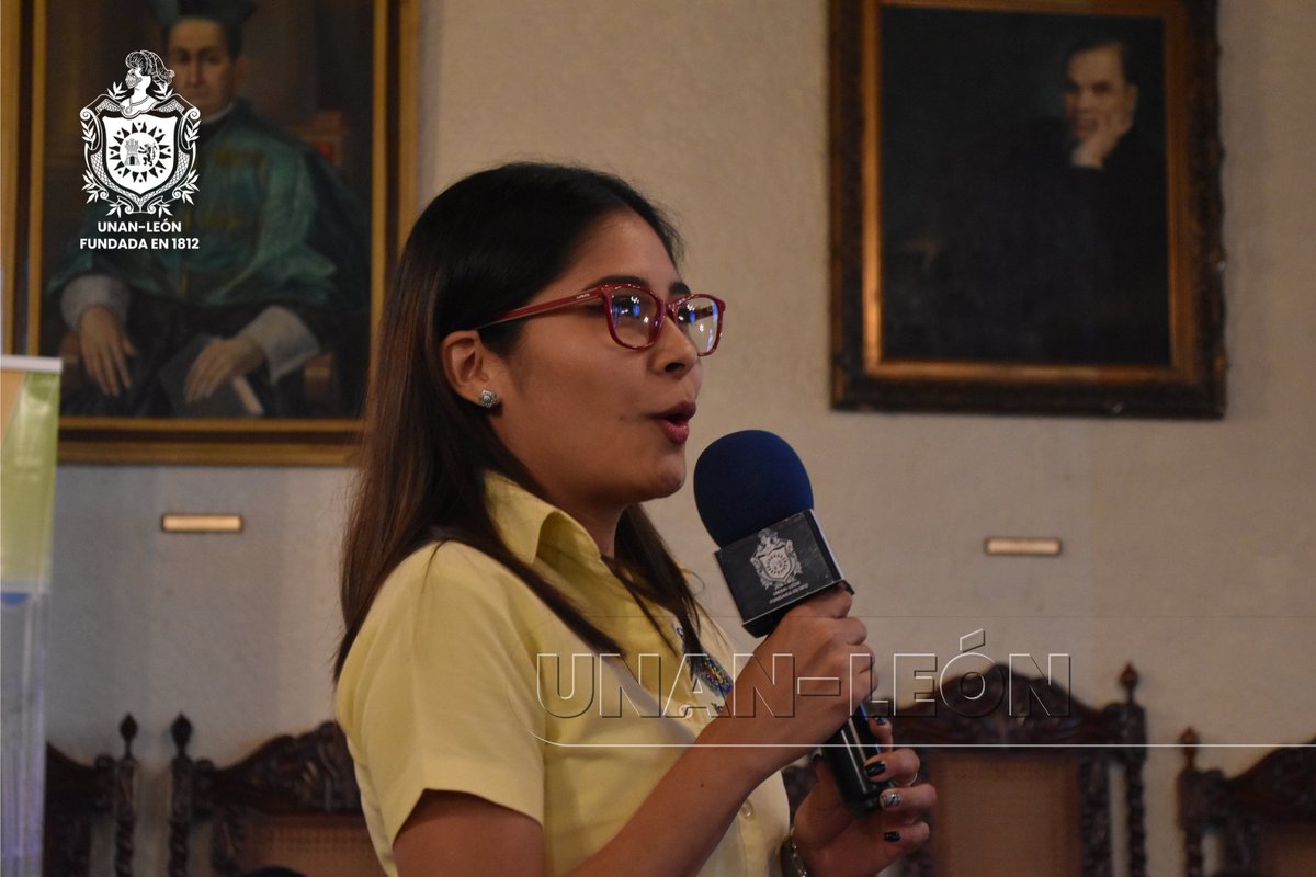 unanleon's tweet photo. Nuestra Bicentenaria UNAN León, realizó la Conferencia de Prensa "Proceso de Admisión 2023" en el historico Paraninfo de esta Alma Máter.
#UNANLeón #Admision2023 #BicentenariaUNANLeón https://t.co/q1d7WfaUyI