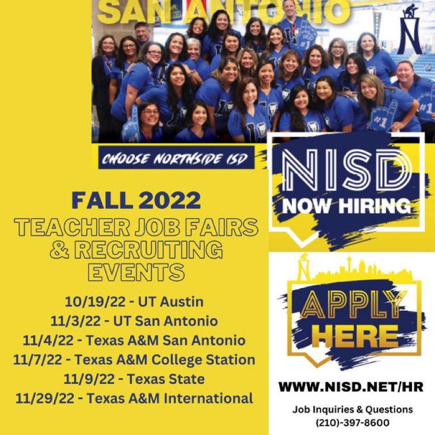Northside ISD HR tweet media
