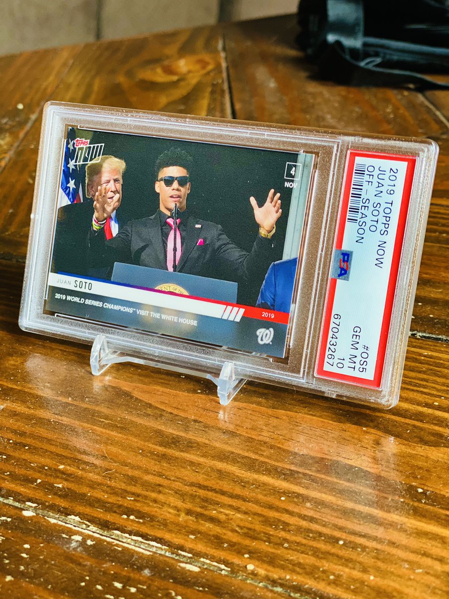 BigErmis33's tweet photo. Pop 16 - Juan Soto 2019 White House Off Season. #ghostCard #juansoto https://t.co/rOB7bPqKC0