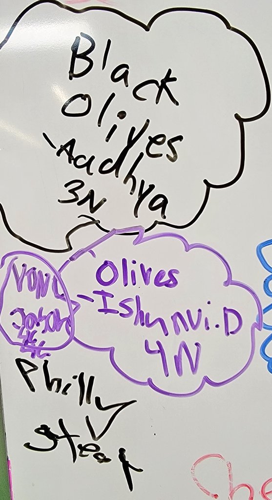 luv2teachtech's tweet photo. Today's #thinkwriteboard! Who doesn't love pizza? Did you know in 2021 pizza sales were $46.24 billion in the US!?! Toppings matter! π π« π§ π π @KendallPatriots https://t.co/RiyocW0Pox