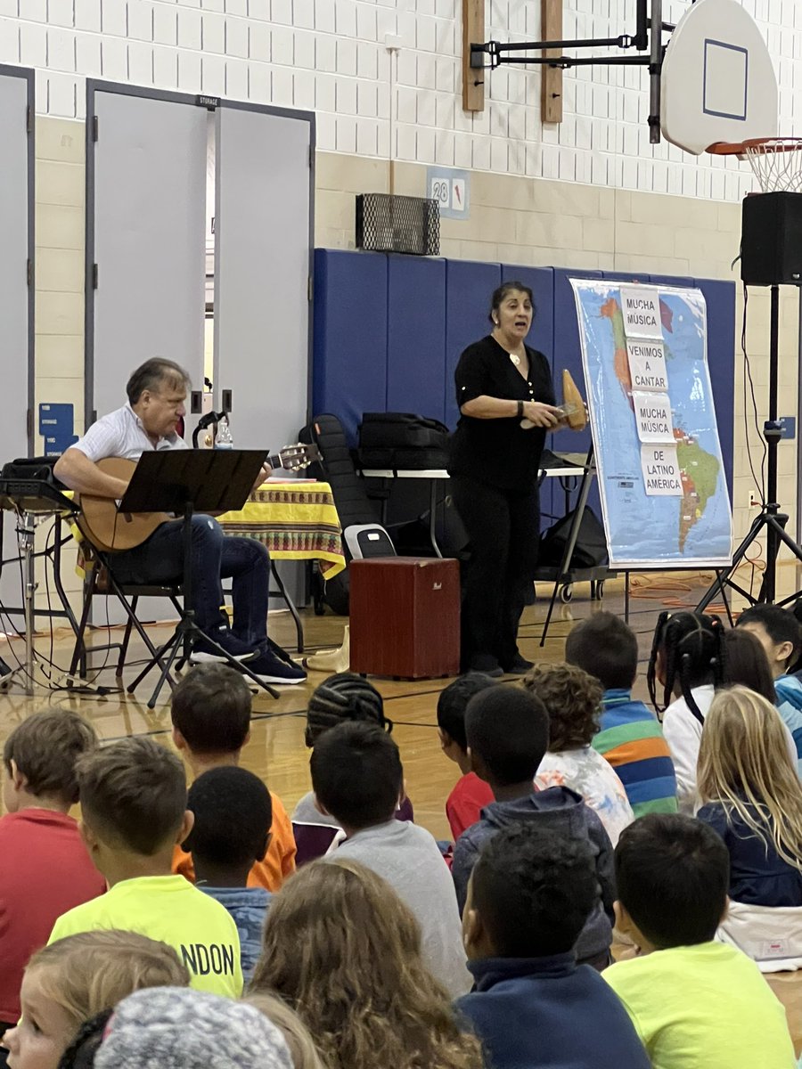 So much fun at the Cultural Arts assembly today! <a href="/SherwoodElemen2/">Sherwood Elementary</a>