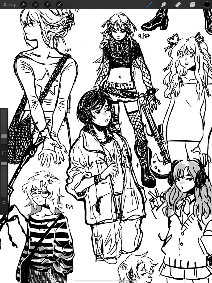 getting back into sketching for fun 