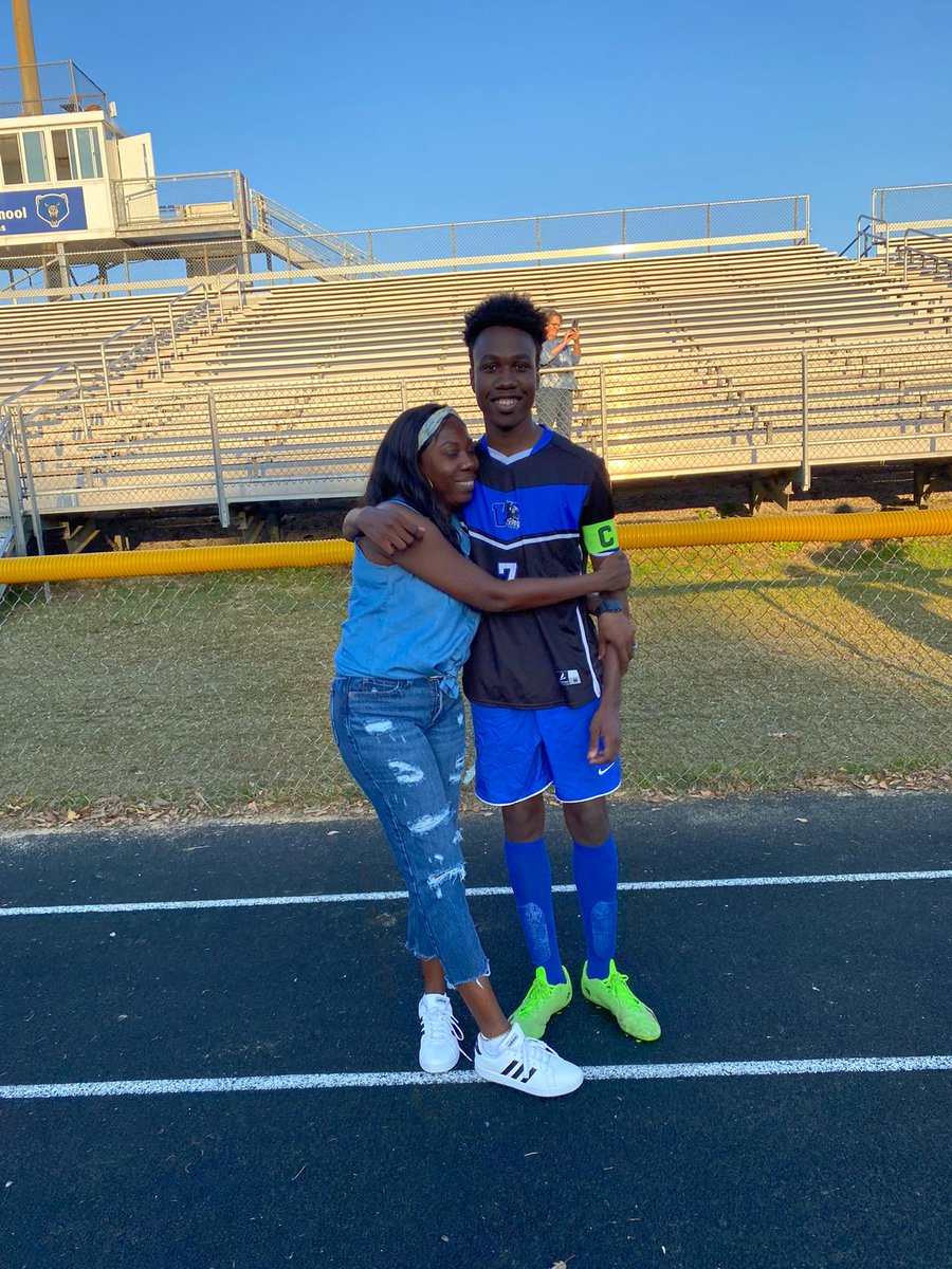 I'm so proud of my Wolverine. Thank you coach Dickerson for being a part of his journey. GOOOOOO <a href="/WestoverHS/">Westoverhigh</a>  #hisworldhislifehisgame #seniornight