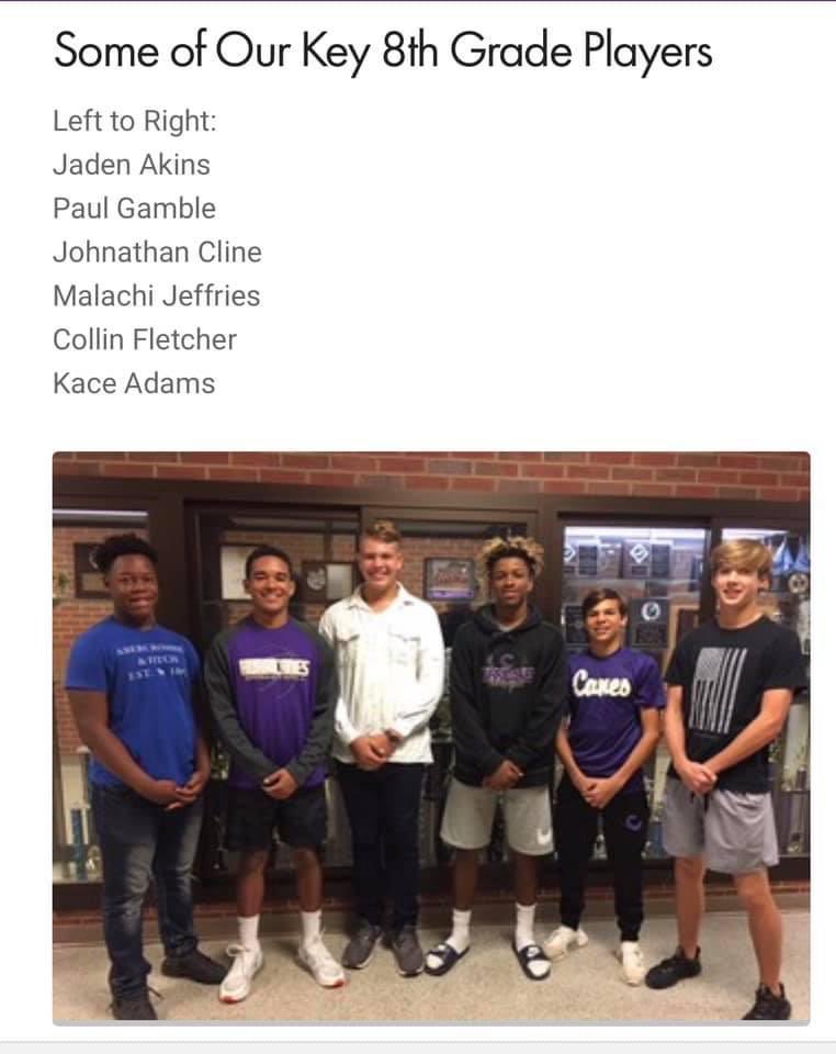 CHSHurricaneFB's tweet photo. These young men and their Senior teammates are about to play in their last regular season home game on Friday. Come out and support them. @AkinsJaden @paulgamble_7 @JohnathanCline6 @MalachiMJ82023 @CollinFletcher8 @KaceAdams #Canes https://t.co/uFl0G4T28O
