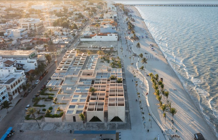 MeyerFalcon's tweet photo. Les comparto que el Museo del Meteorito que la @SEDATU_mx construyó en Progreso, Yucatán, está nominado a los premios de diseño de la prestigiosa revista danesa @dezeen 🇩🇰
Un espacio para la cultura que evoca a la arquitectura maya
https://t.co/PWvKF2ue5v #ProgresoLate https://t.co/ASYJEZOBWY
