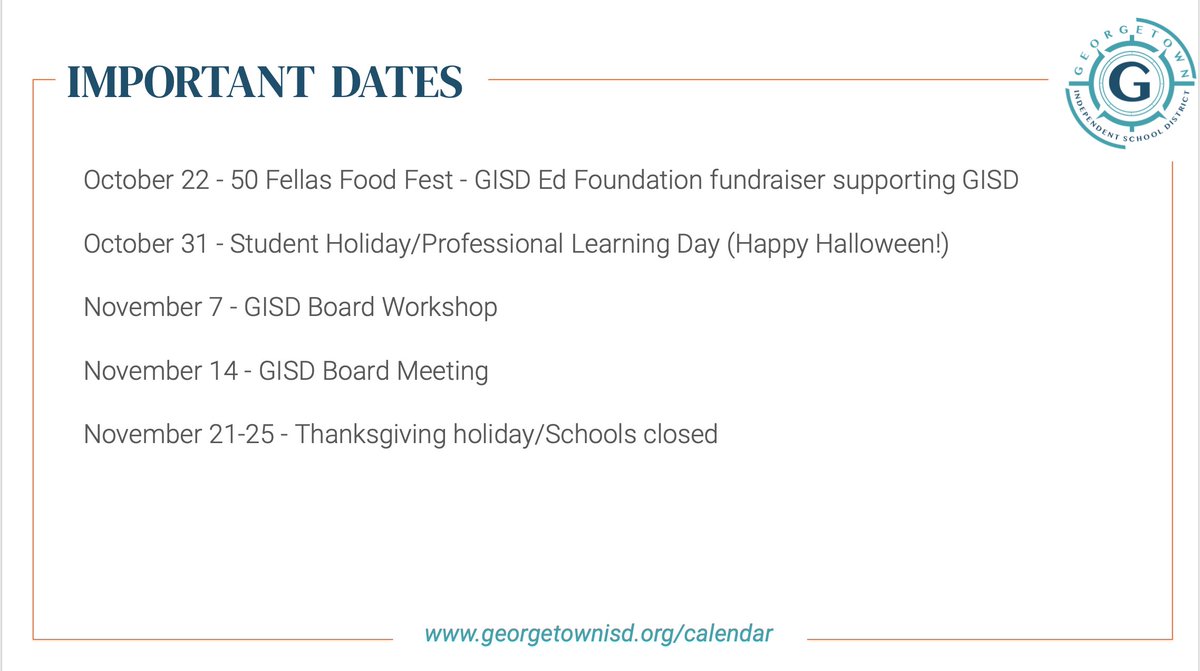 Georgetown ISD (@GeorgetownISD) / Twitter