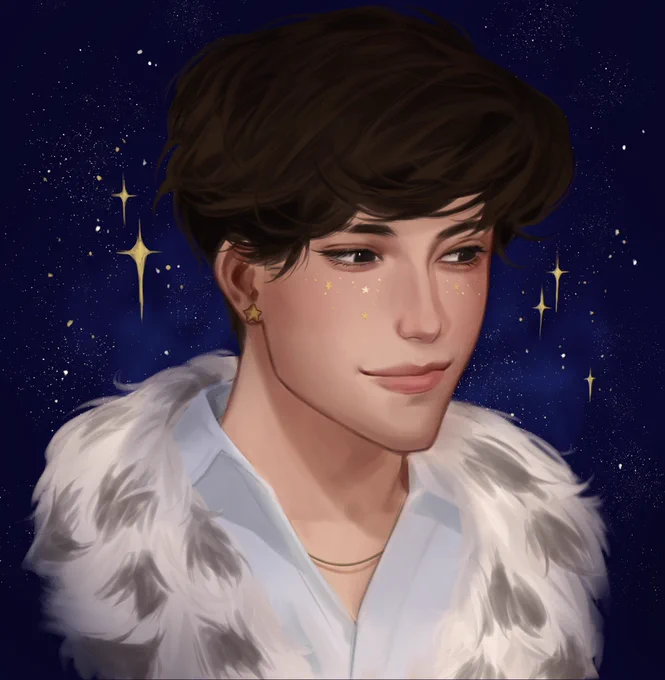 Read thread :)Redraw from April 2021#georgenotfoundfanart 