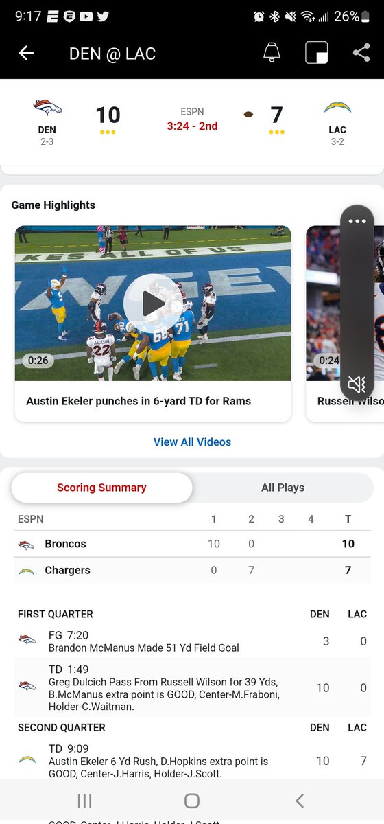 GrantMMarshall's tweet photo. When @espn is sure who is playing! 🤣😅 #maybetheyknowsomething @RamsNFL https://t.co/PM1qTnvQdA