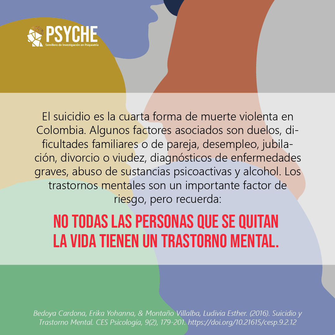 PsycheUAN's tweet photo. La presencia de un trastorno mental es un factor de riesgo de suicidio. Sin embargo, siempre se debe tener claro que no todas las personas que se quitan la vida tienen un trastorno mental.
#JuntosContraElSuicidio Somos #NumberUAN Somos #Psyche #PsycheUAN 👨🏻‍⚕️👩🏻‍⚕️ https://t.co/Uzp8Gg27Zc