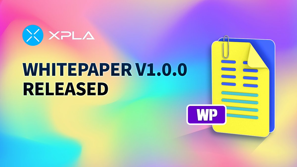Official_CONX's tweet photo. 📄 Whitepaper for #XPLA is out now!

There's everything about the ecosystem, the values we pursue, and our visions!

Read and find out all you wanted to know about 
#XPLA🔍

 https://t.co/DxW1IsL9de https://t.co/PDZ0cAiT5J
