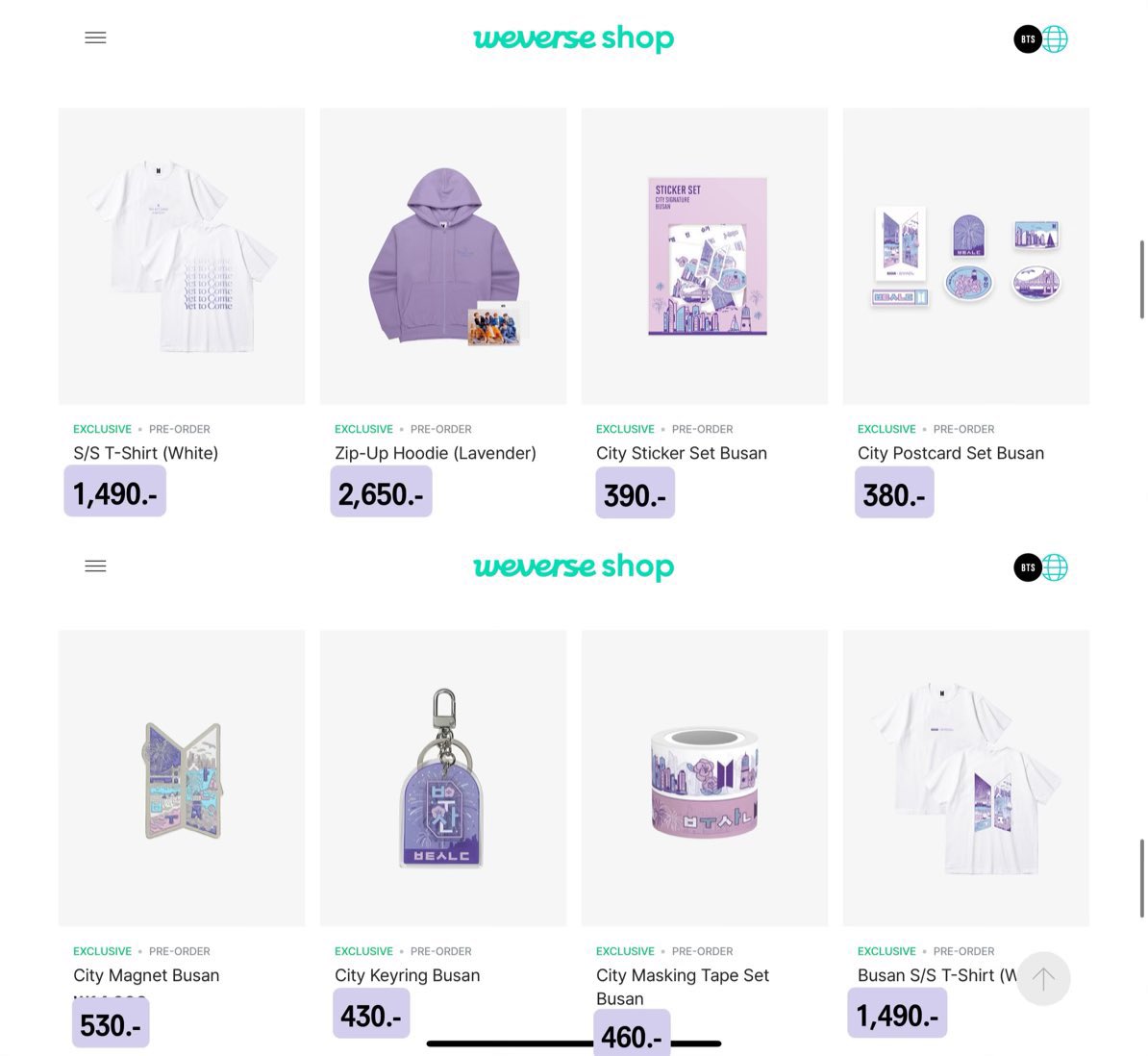 AccStark_Shop's tweet photo. [MERCH BUSAN] ยังสั่งได้นะคะ
ราคารวมภาษี ส่งกลับแอร์ ชำระรอบเดียว

ค่าส่งในไทยเริ่ม 40.-
เสื้อยืดและฮู้ดยังมีครบไซส์

วีเวิสเริ่มส่งในเกาหลี 12/12
สั่งทาง DM นะคะ 💜

#ตลาดรถไฟบังทัน #ตลาดนัดบังทัน https://t.co/DpCc4md274