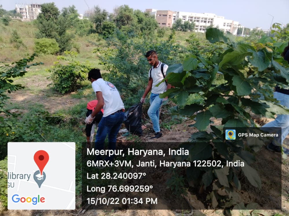 igu_nss's tweet photo. Unit 4th of NSS, IGU on 15th October Organised Cleanliness Drive 2.0 as per initiated by Central Govt. NSS Volunteers cleaned up I.G University by picking up plastic and other waste.
@ianuragthakur @IguNssU4 @NssrdD @_NSSAwards @GovtOfIndia_ @narendramodi_in @MoHFW_INDIA @igu_nss https://t.co/8eCgNnLgBZ