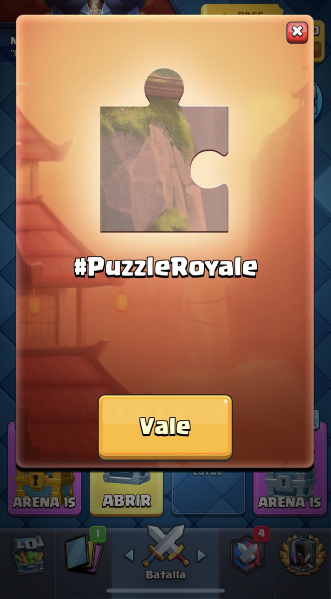 GtSide's tweet photo. @ClashRoyale #PuzzleRoyale https://t.co/xTfbEw5tij