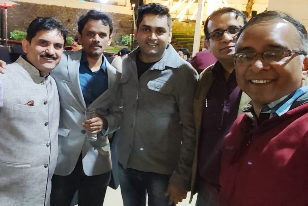 It was great to reconnect with my batchmates and seniors (PGIMER) after a long time
Delivered a lecture on Stroke in the midterm ISNR CME at IGMC Shimla. Excellent scientific programme and Great hospitality.