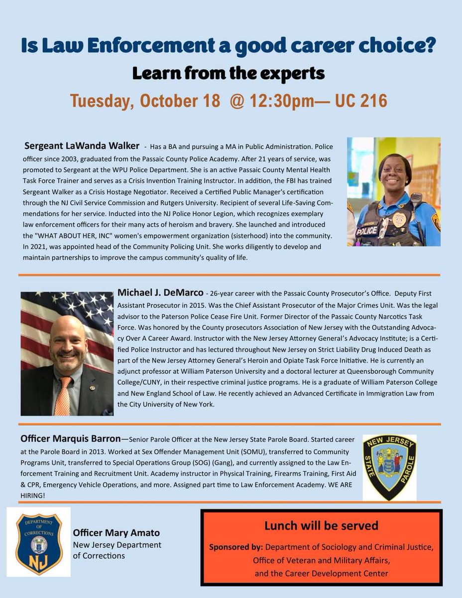 Tomorrow Tuesday the 18th at 12:30pm! @WPCareerCenter