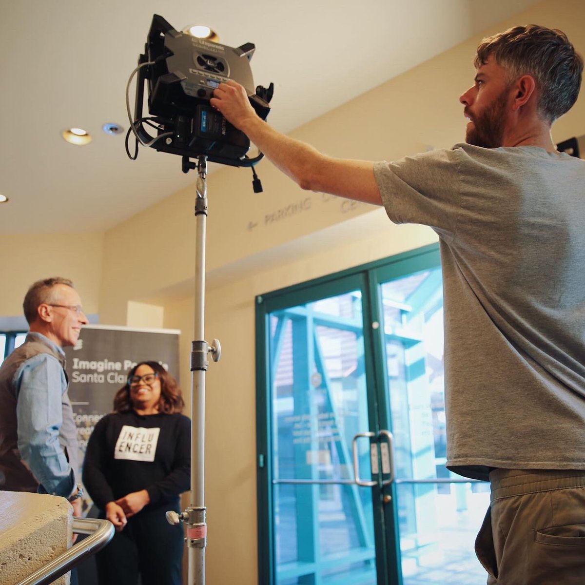 nfty_official's tweet photo. Some behind the scenes moments with @imgisellemota as sessions at @ericsson #ImaginePossible summit kick off starting tomorrow! Can’t wait to check out some amazing sessions and share the NFTY Collective mission and journey https://t.co/wJ4coKm506