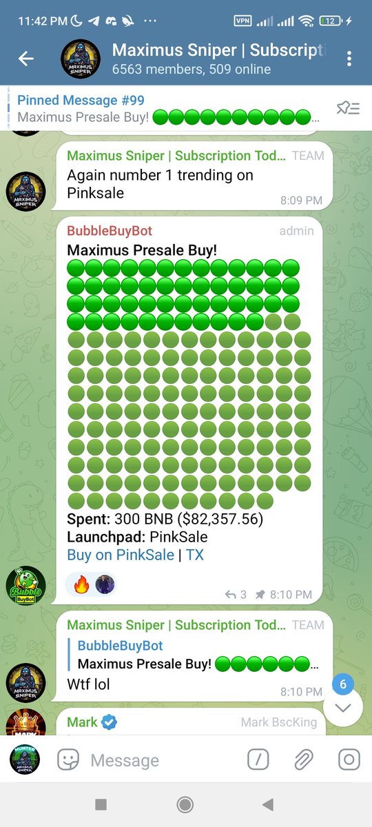 maximusniper's tweet photo. 🔥🔥🔥 our subscription presale is live🔥🐳🤯

Whales 🐳🐳🐳

Enjoy 😊😊. https://t.co/Wb0LfnUk8U