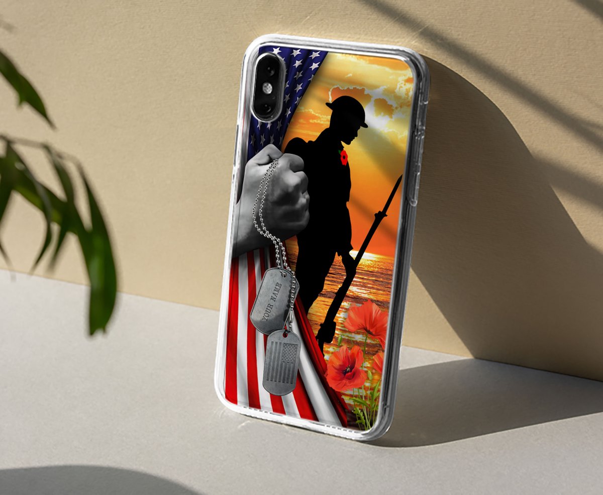 StoreUitee's tweet photo. ⚡ Want a new look for your phone? This unique phone case with an eye-catching design certainly gets you satisfied. Your device stays slim but totally protected! 
https://t.co/fK3kqJNTdp
#Veterans #veteranday #veterangift #Memorial #memorialday #personalized #phonecase #uitee https://t.co/HWtuq1wWa4