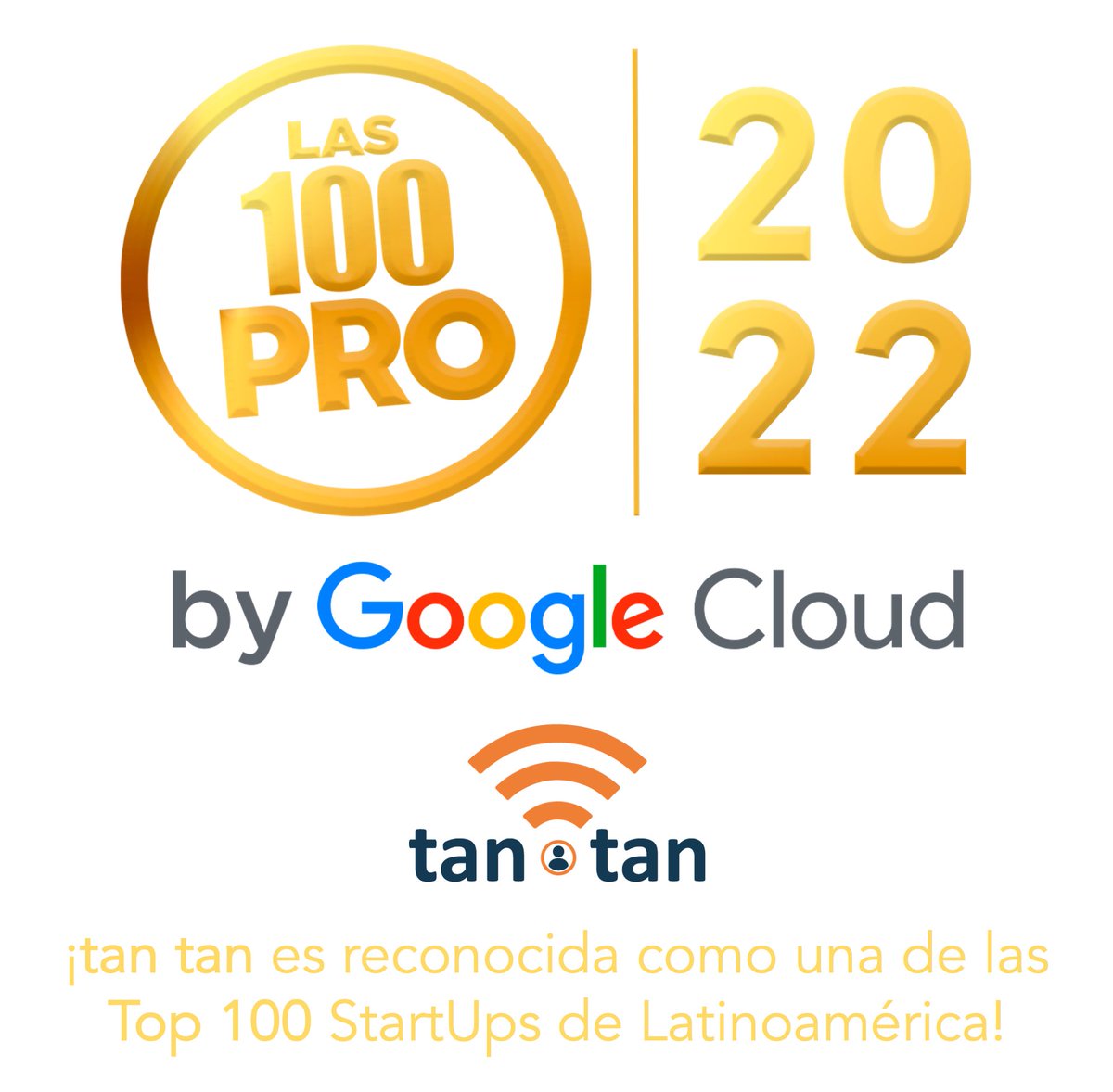 tantansolutions's tweet photo. Es todo un logro pertenecer a las 100 Pro 2022 y ser reconocidos como uno de los emprendimientos con mayor impacto e innovación en México y Latinoamérica. Checa la lista completa en https://t.co/pptTnIUmTR @googlecloud
#100pro #NFTpro #emprendimiento #topstartups https://t.co/agpuyGeXkW