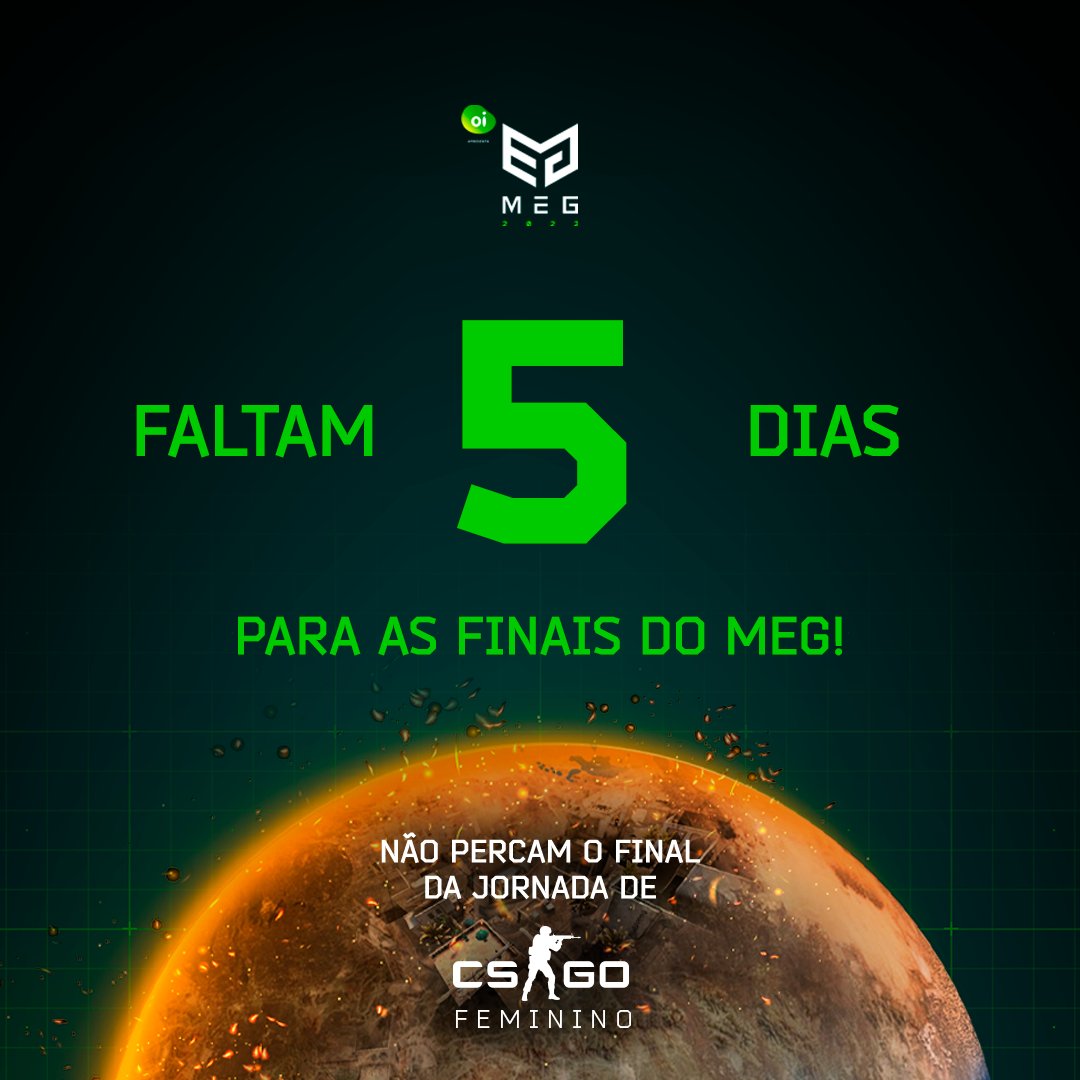 🇧🇷 Faltam apenas 5 dias para descobrimos as novas lendas do MEG! 

Não deixe de acompanhar tudo nos nossos canais de transmissão!

 Para saber se não tá acompanhando algum deles, confere o link da bio! 

#PlayMEG