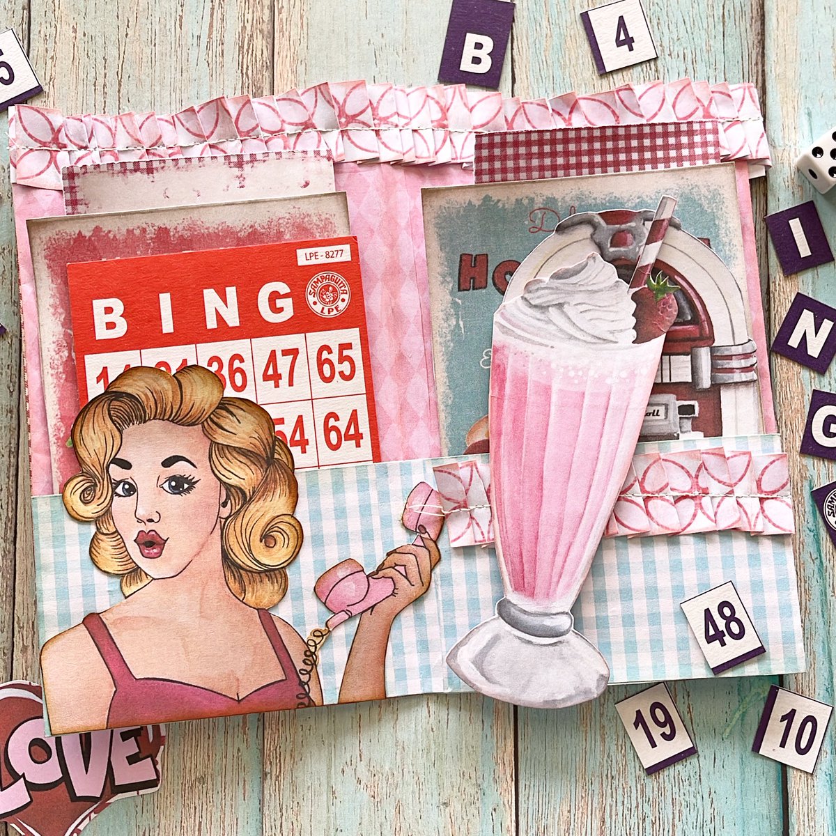 PapeterieRed's tweet photo. 𝘋𝘪𝘯𝘦𝘳
Strawberry milkshake = Diner
Write your first memory of drinking a milkshake at the back of the milkshare journaling card 💗

#vintage #ephemera #diary #journal #stationery #junkjournal #crafting  #journalph #diaryph #stationeryph #junkjournalph #lovinglyhandmade https://t.co/vdBnYkZrdj