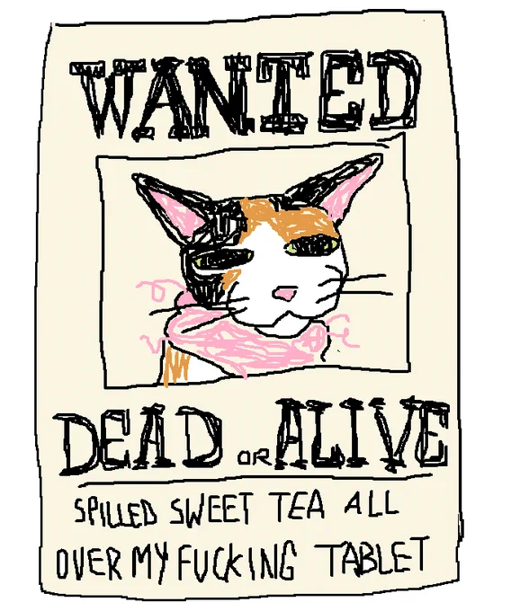 suspect last seen wearing a silly little pink sweater made out of a sock . 