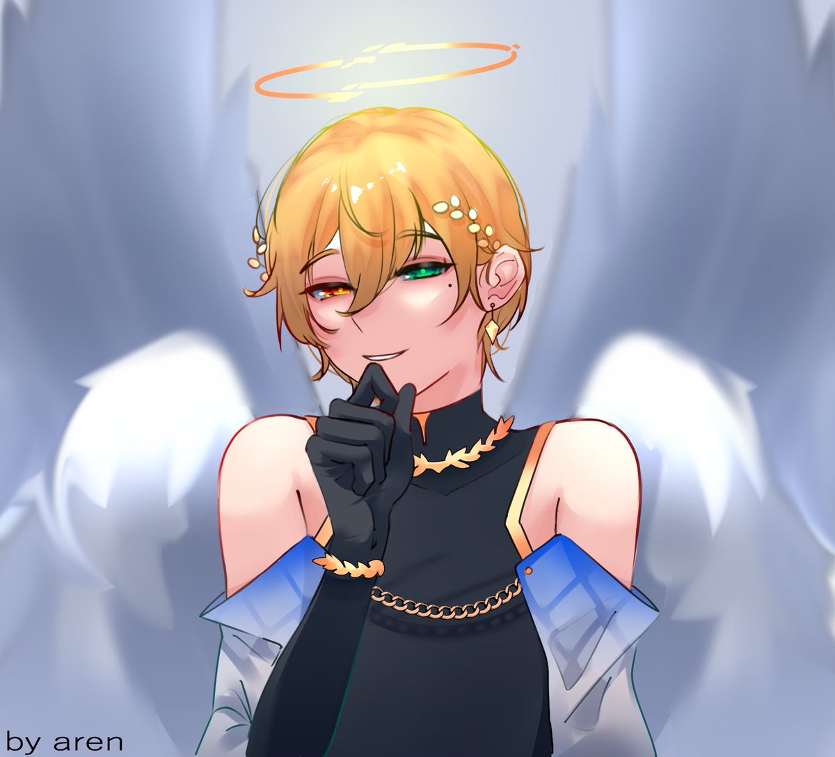 Commission for <a href="/Malak_Vtuber/">Angelus Malak 🤍✨| Fallen Angel Vtuber | 🇨🇱</a> , Thank you!

#commissionsopen #Commission #AnimeArt #ArtistOnTwitter