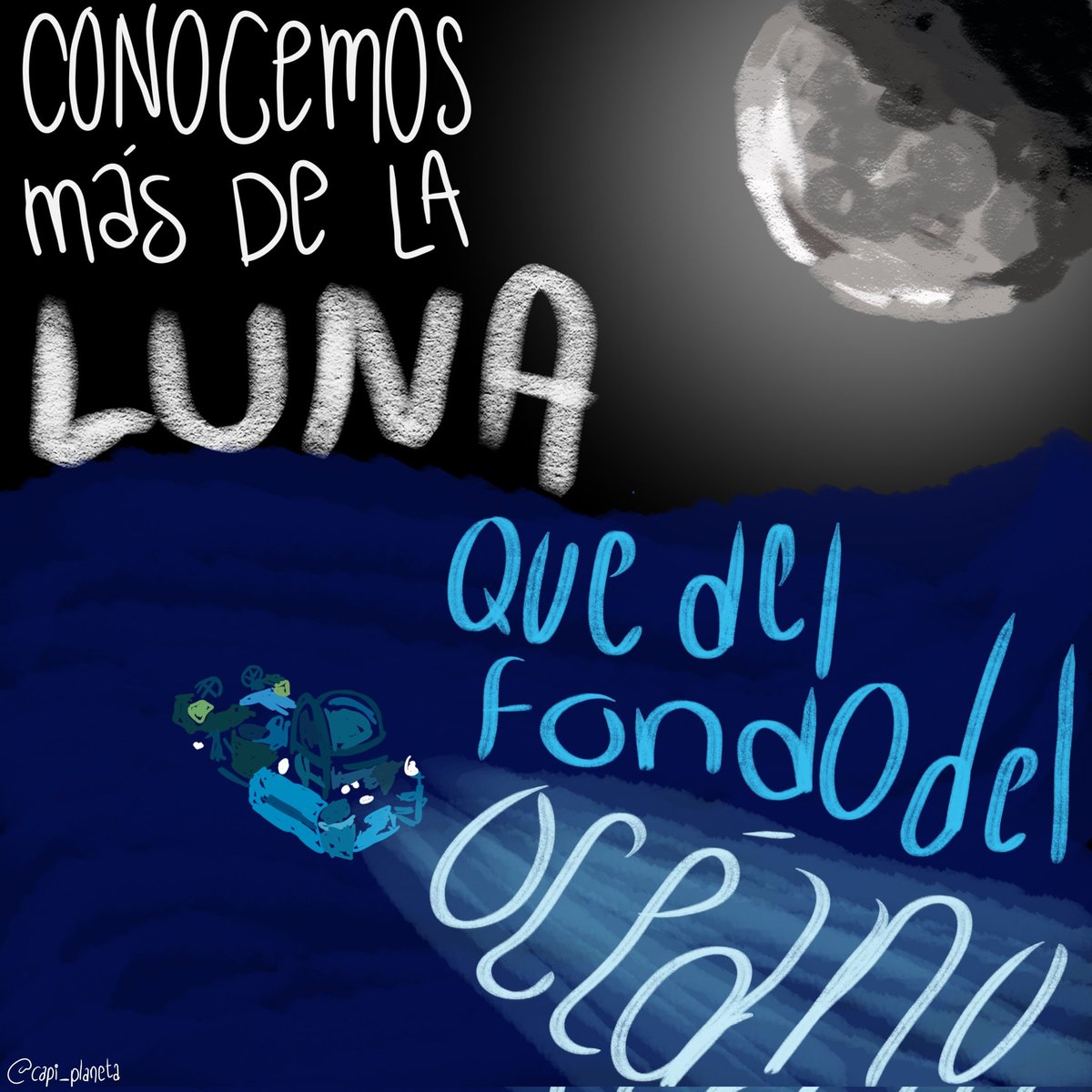 Planeteand0's tweet photo. No a la minería en el fondo marino https://t.co/juiv7KEyYD