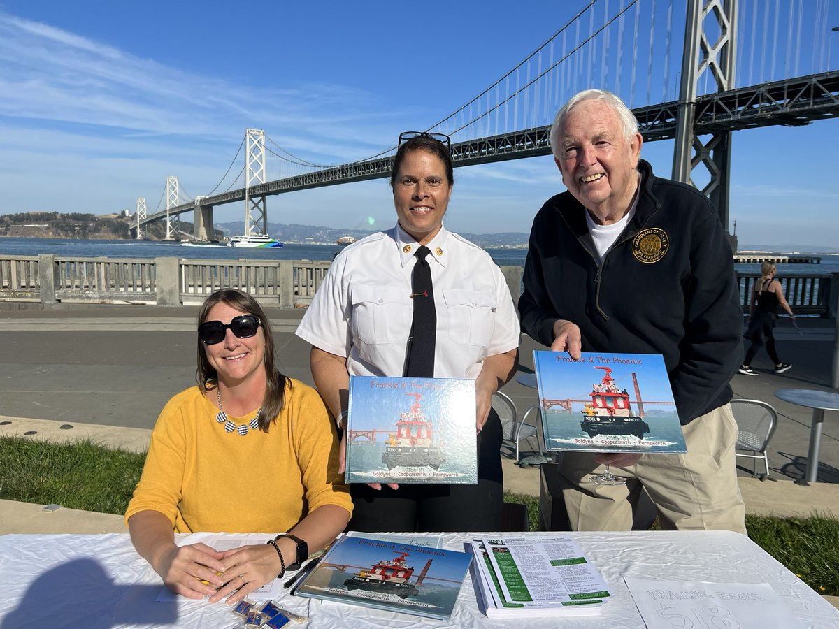 SFFDPIO's tweet photo. Thank you, Chief Arteseros Brown and all our @SFFDNERT members for keeping #SF safer- #LP2022 https://t.co/KuLUtJkNEt