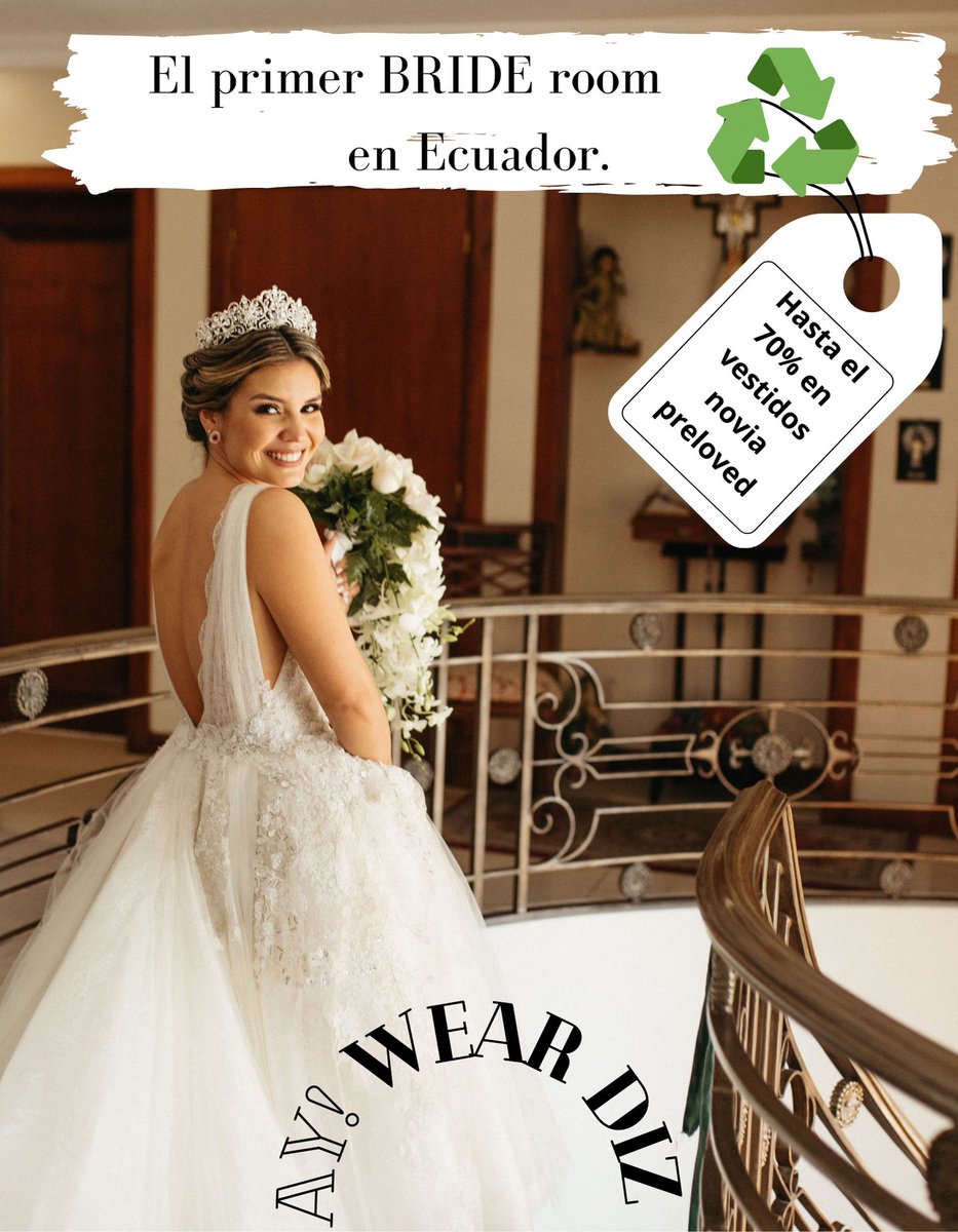 irodriguezmori's tweet photo. Me ayudan con un RT? Para que lleguen a las novias que están buscando vestidos en excelente estado, son de segunda mano y… excelentes precios ♻️👰🏼‍♀️🫶 próximo miércoles 26 de octubre!! Nunca estuvo tan de moda, usar second hand😉 https://t.co/GTR48Xli7k