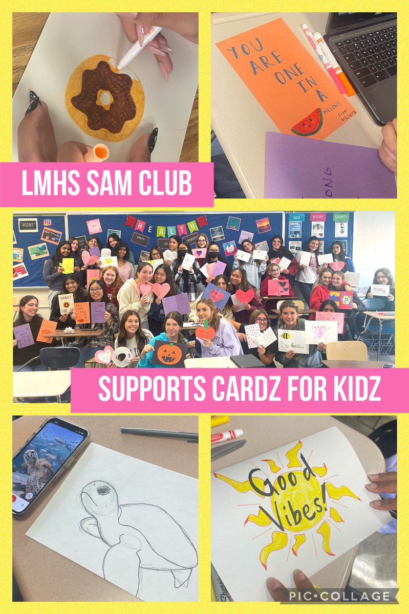 MrsMaxwellLM's tweet photo. Thank you SAM Club Members for supporting @cardzforkidz Excited to share your creative and positive messages across the country! ⭐️☀️ @LMTSD https://t.co/m5PeRBq7In