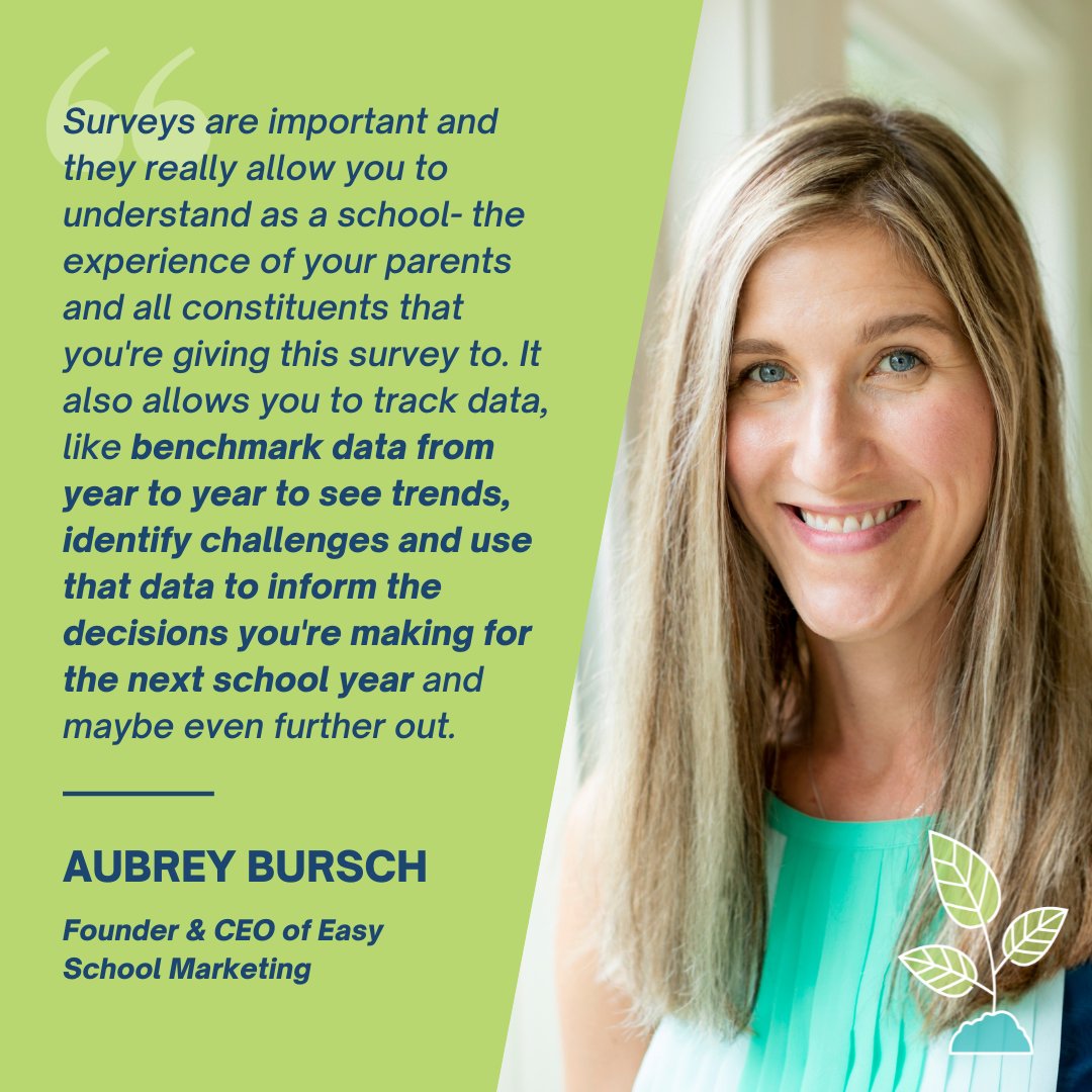 MSMSchoolPod's tweet photo. 🌱🎙 Aubrey shares with us the advantages of utilizing surveys and why they're so important for your small school 📊 https://t.co/UXLHApRXIl ✨ Thank you to our Sponsor, @enquiry_tracker ! ✨ https://t.co/TyjGmZsgD2