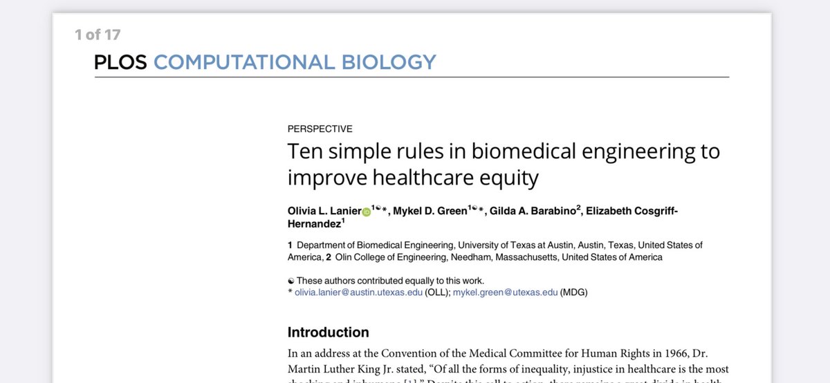 Liv_nano_'s tweet photo. Now that everyone should be home from BMES here is a reminder that our paper is out! Please read to learn about ways to incorporate inclusive design into your work and promote #healthequity  
https://t.co/RzPC2wZ5nU

@MykelDGreen @cosgriffhernan @GildaBarabino https://t.co/rIa4YwEpUC
